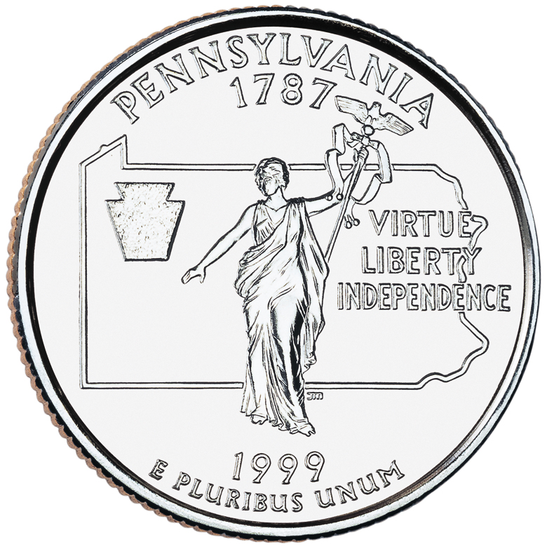 US 1/4 Dollar - Quarter 1999 D