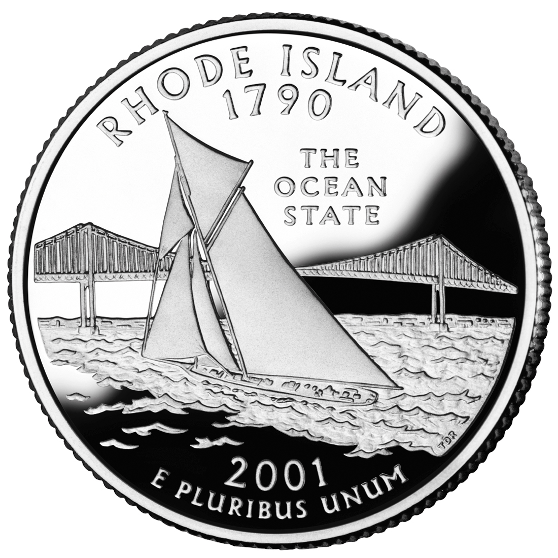 US 1/4 Dollar - Quarter 2001 S