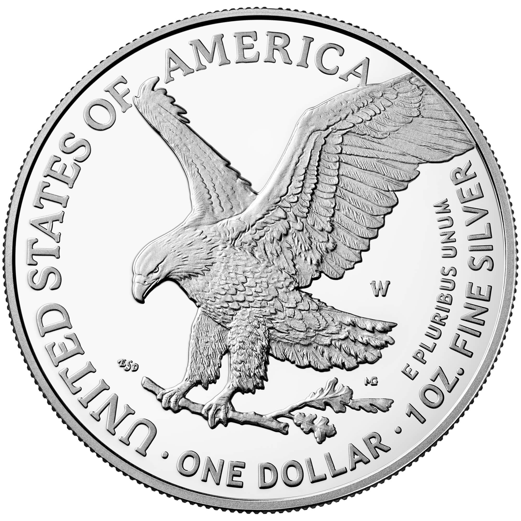 US 1 Dollar 2021 W