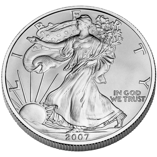US 1 Dollar 2007 no mintmark