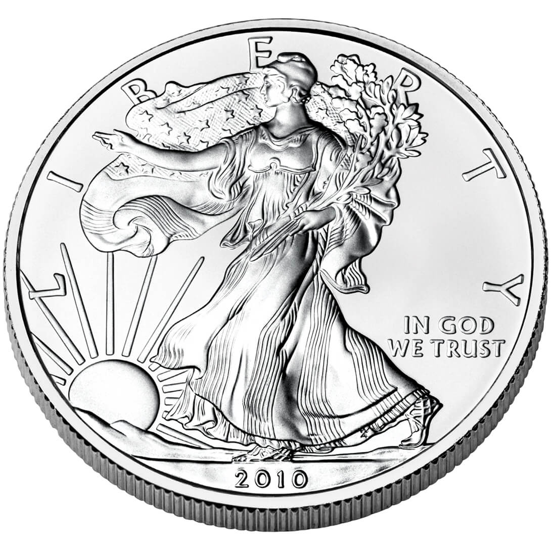 US 1 Dollar 2010 no mintmark