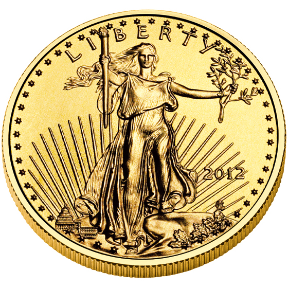 US 5 Dollars 2012 no mintmark