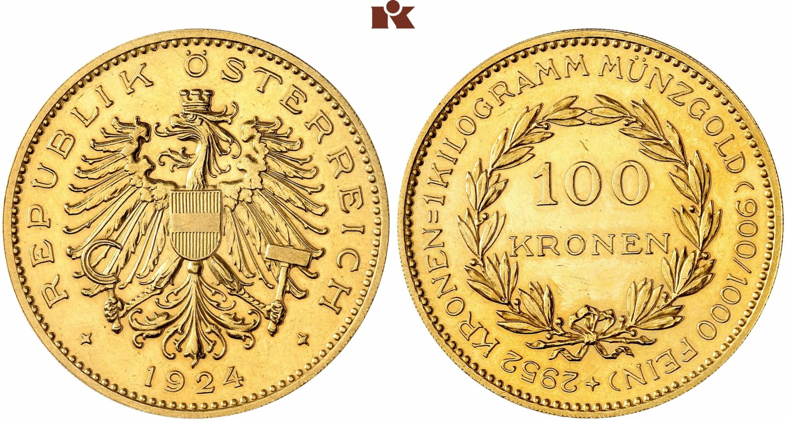 AT 100 Kronen 1924
