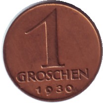 AT 1 Groschen 1927