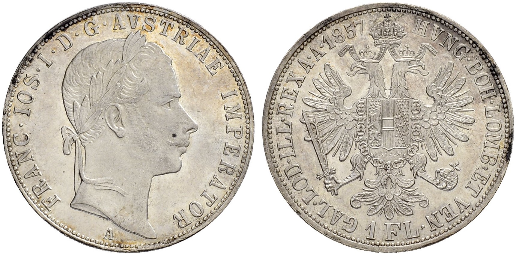 AT 1 Gulden 1862 A