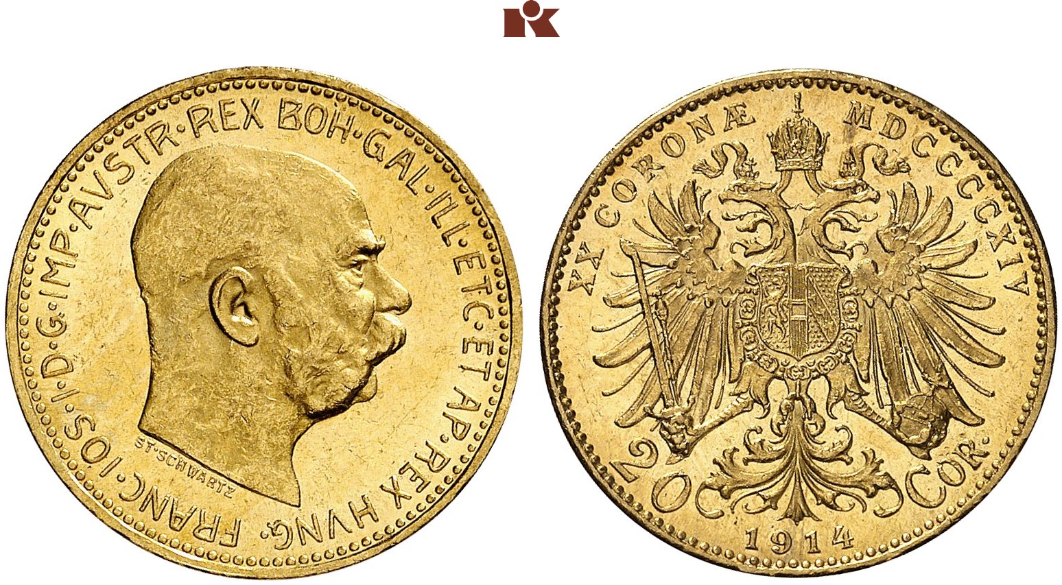 AT 20 Kronen 1914