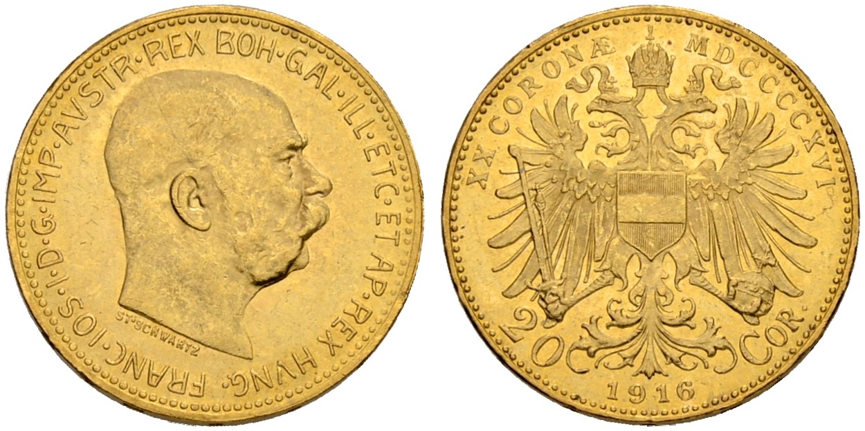 AT 20 Kronen 1916