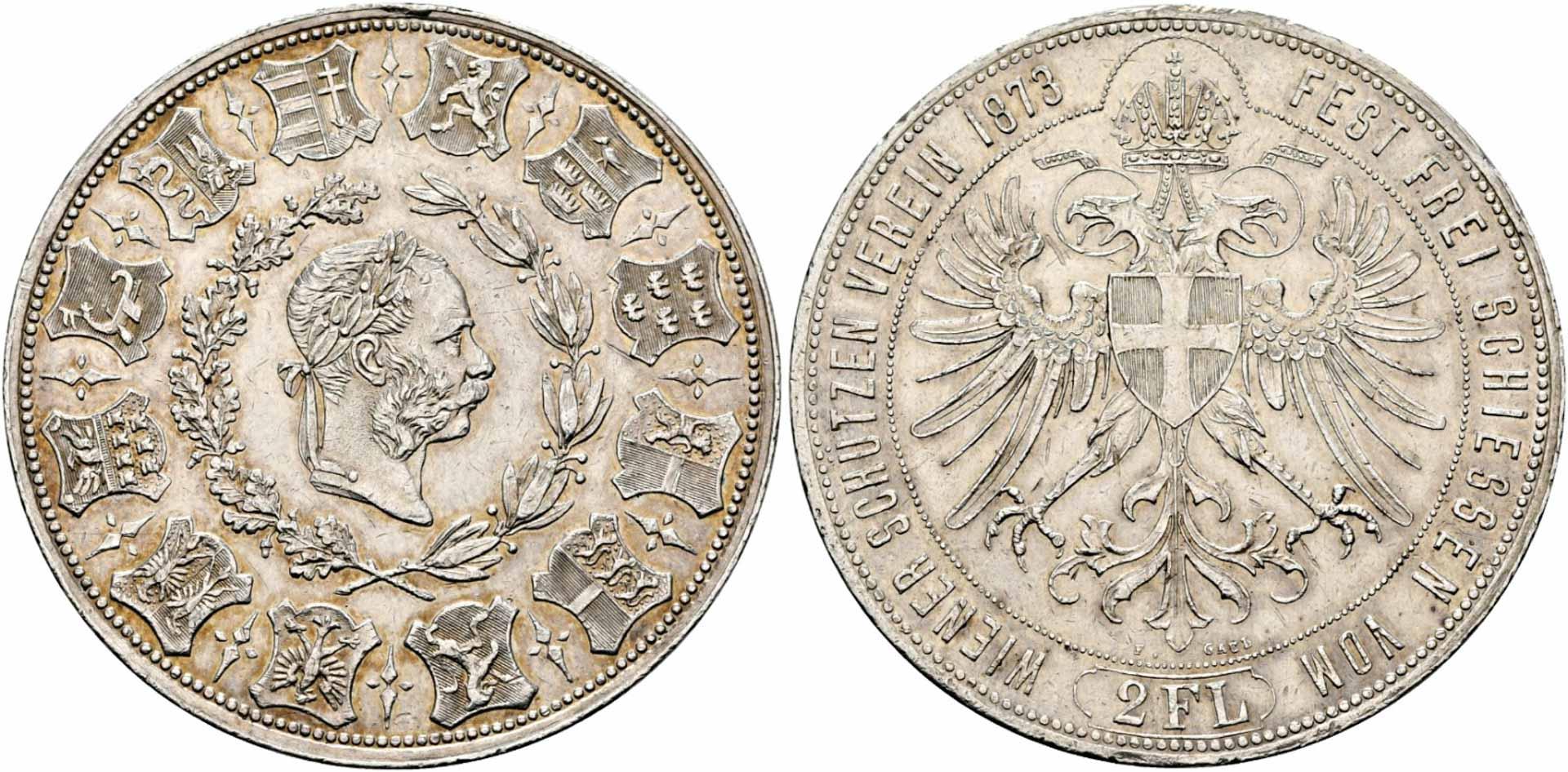 AT 2 Gulden / Doppelgulden 1873