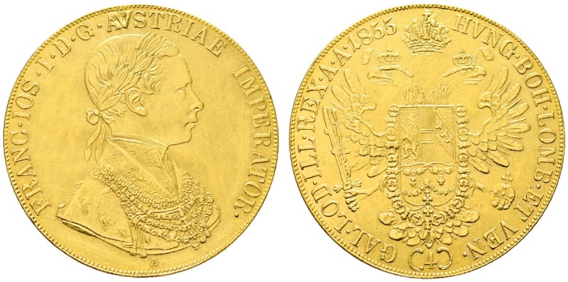 AT 4 Dukaten - Vierfachdukat 1857 A