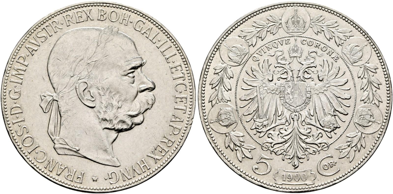 AT 5 Kronen 1900