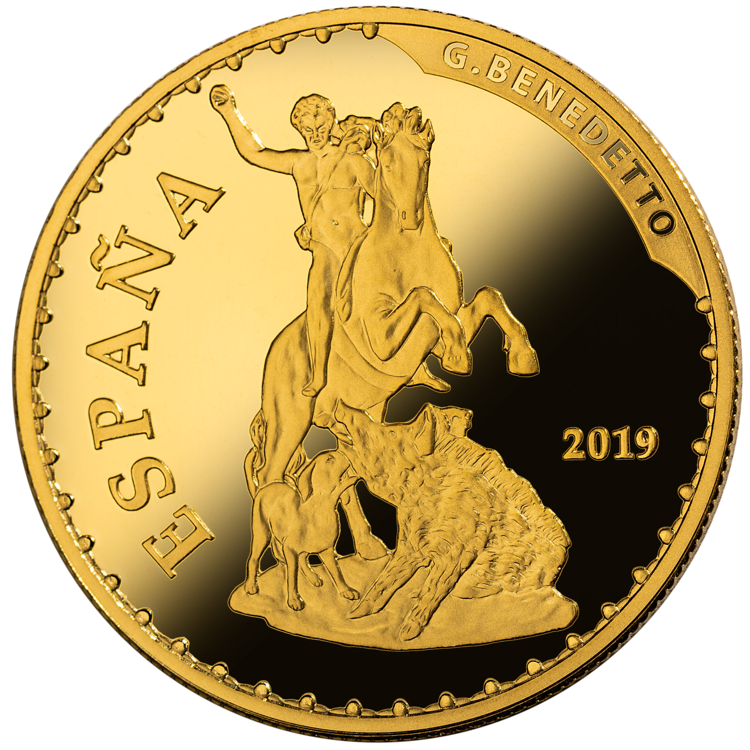 ES 100 Euro 2019 Real Casa de la Moneda logo