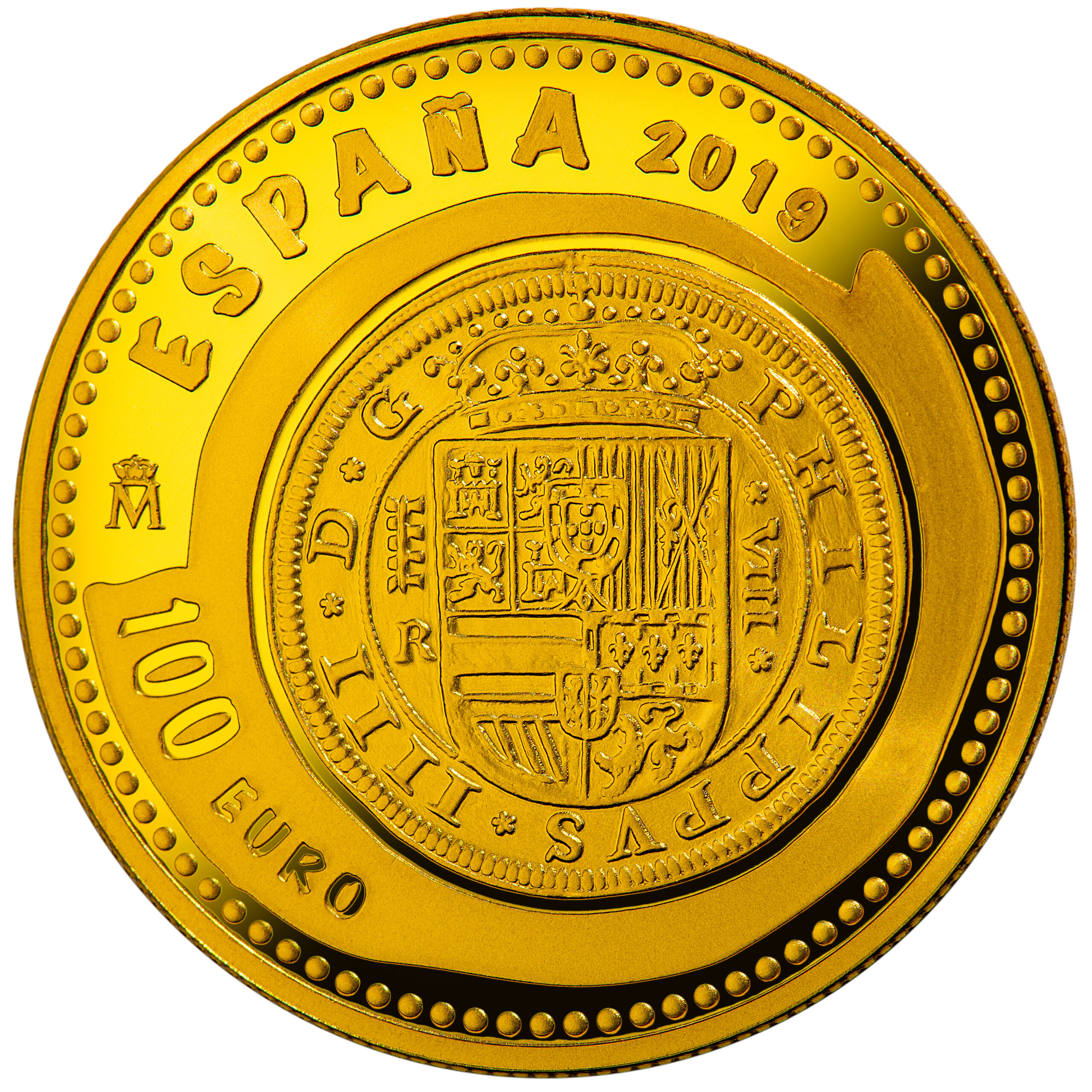 ES 100 Euro 2019 Real Casa de la Moneda logo