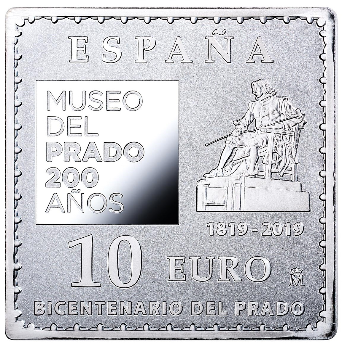 ES 10 Euro 2019 Real Casa de la Moneda logo