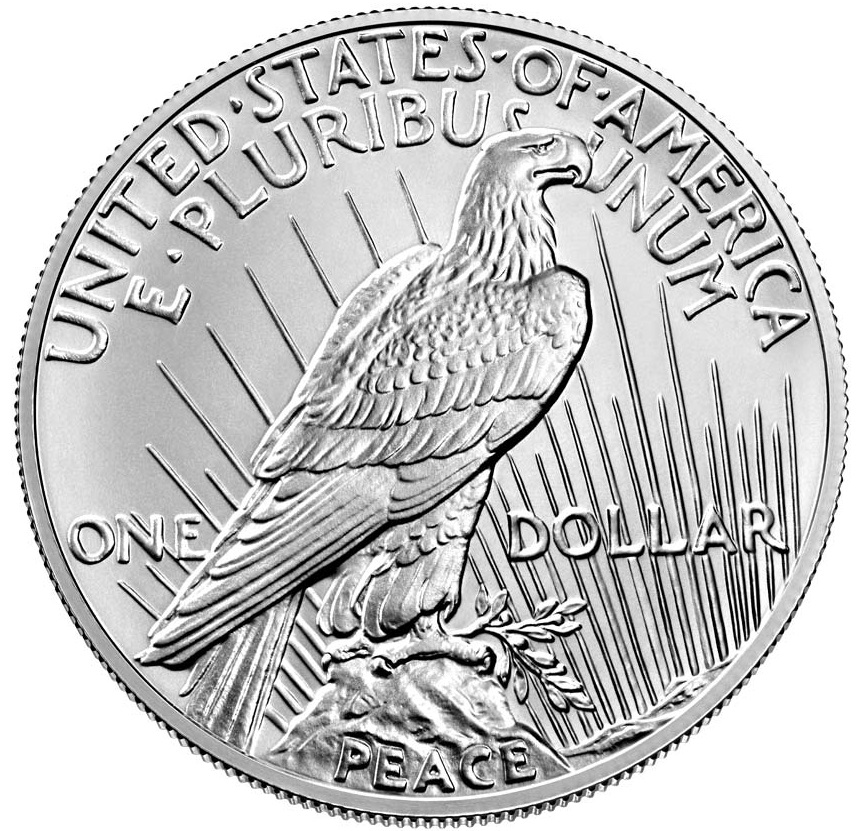 US 1 Dollar 2021 no mintmark