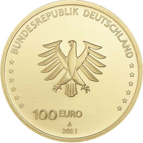 DE 100 Euro 2021 F