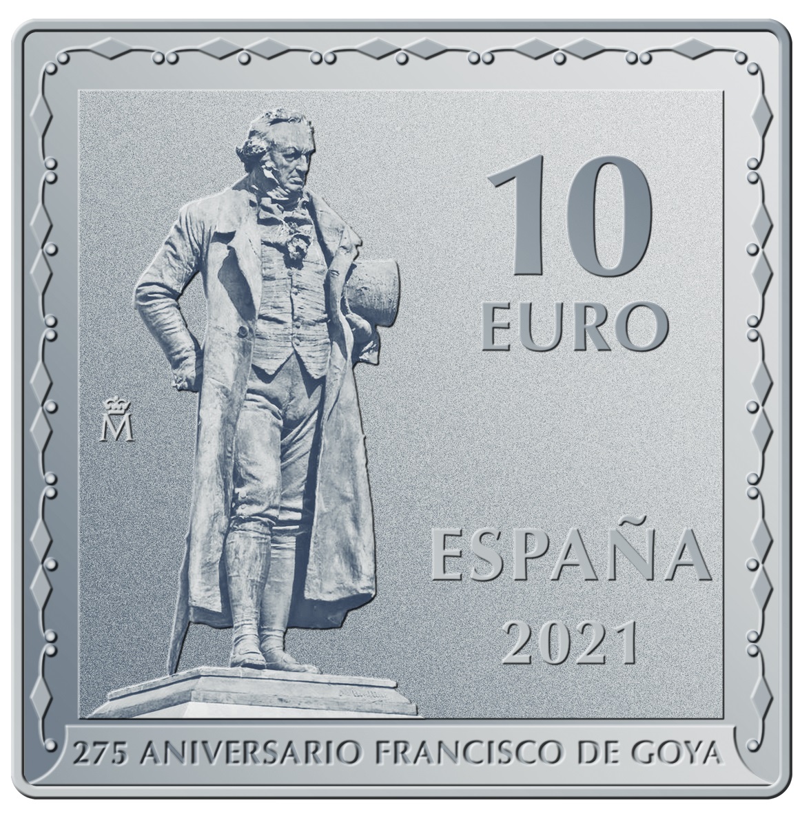 ES 10 Euro 2021 Real Casa de la Moneda logo