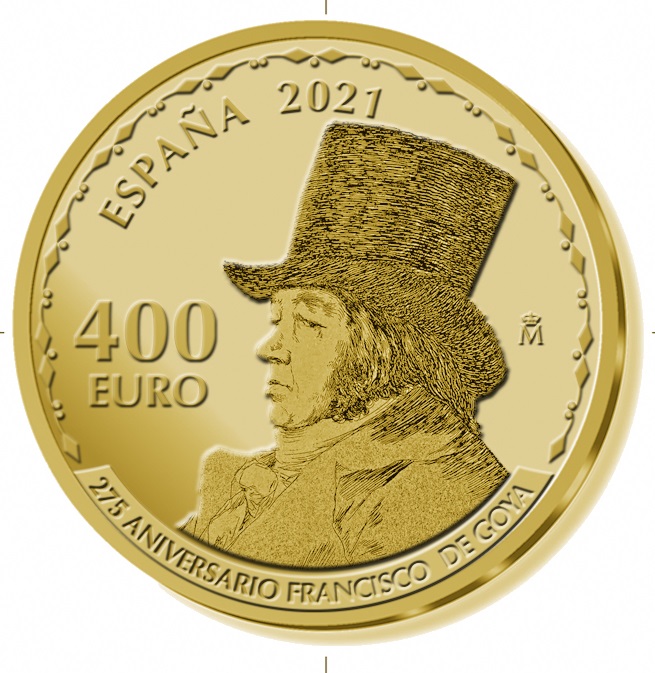 ES 400 Euro 2021 Real Casa de la Moneda logo
