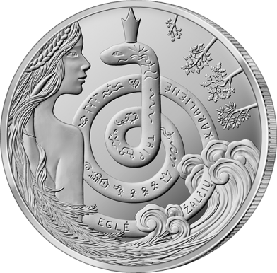 50 Euro 2021 Lithuanian Mint Logo