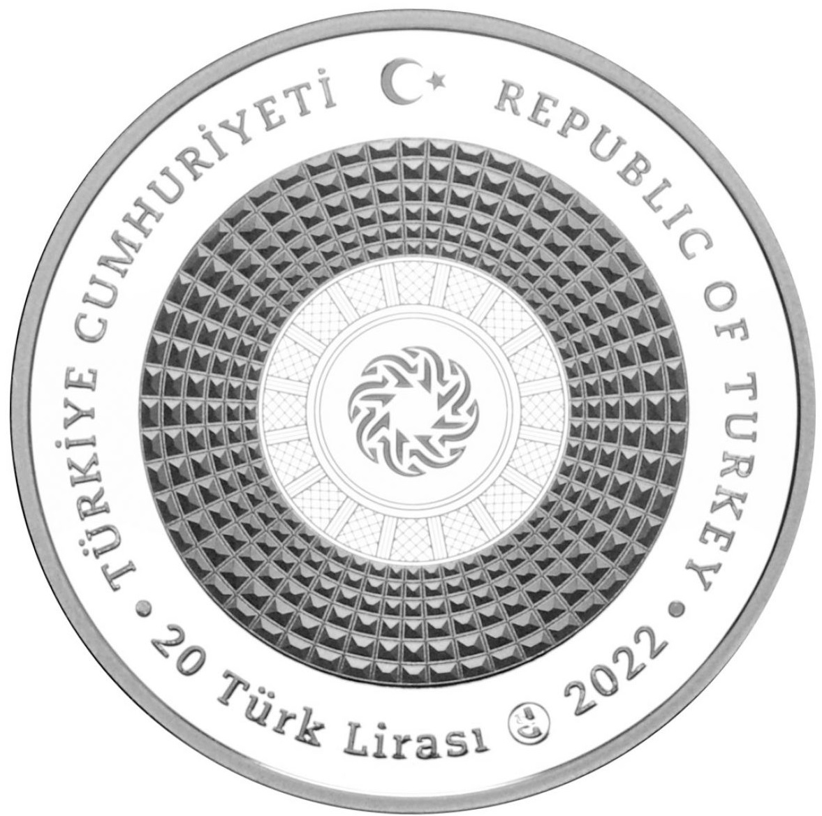 TR 20 Lira 2022 Darphane Hakkında logo