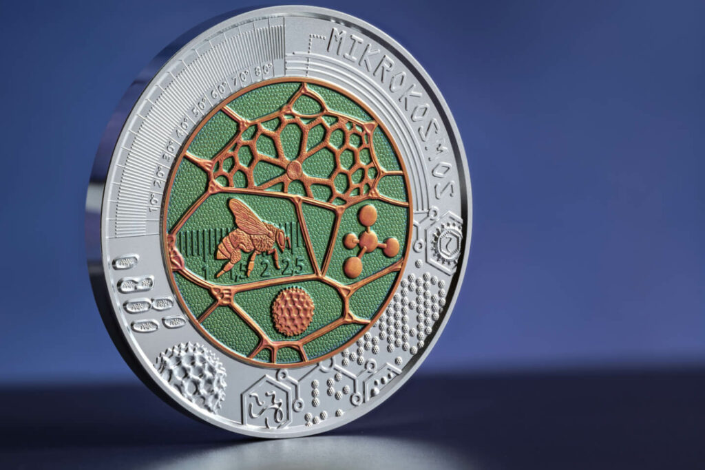 Coloured Metal from Austria: Niobium Coins