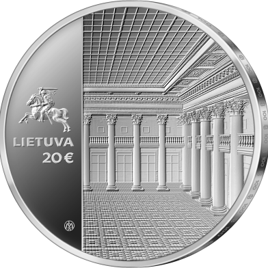 LT 20 Euro 2022 Lithuanian Mint Logo