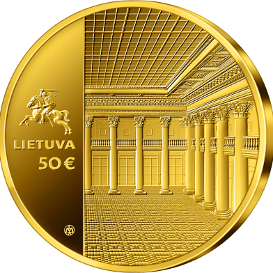LT 50 Euro 2022 Lithuanian Mint Logo