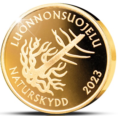FI 100 Euro 2023 Lithuanian Mint Logo