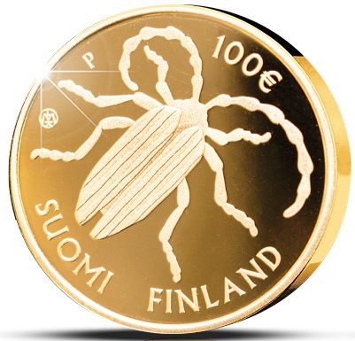 FI 100 Euro 2023 Lithuanian Mint Logo