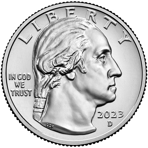 US 1/4 Dollar – Quarter 2023 D