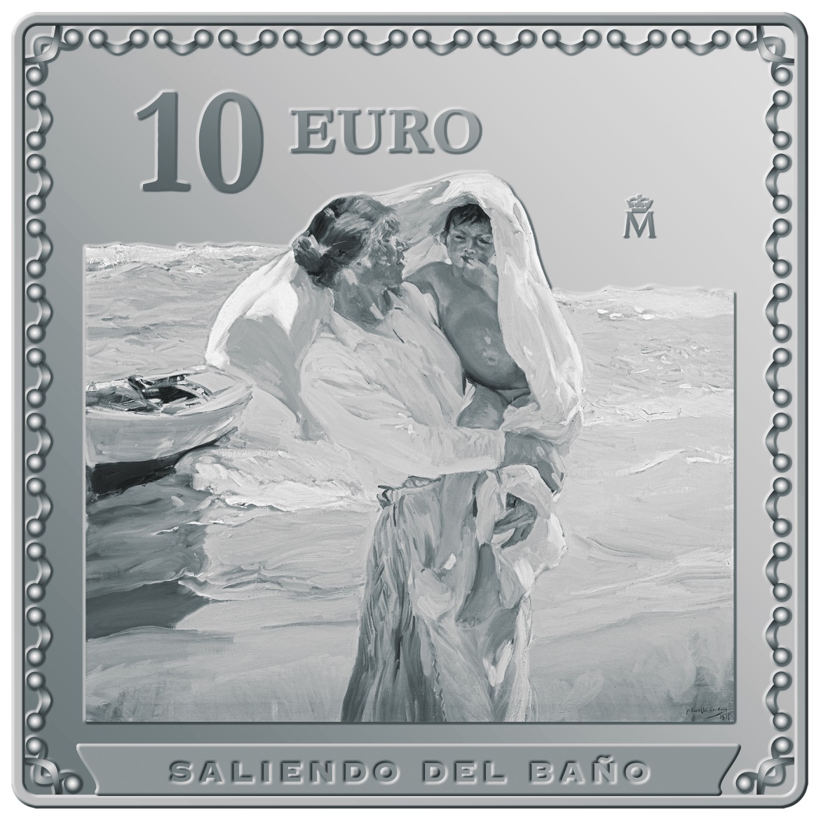 ES 10 Euro 2023 Real Casa de la Moneda Logo