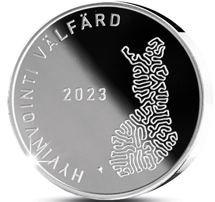 FI 20 Euro 2023 Lithuanian Mint Logo