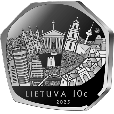 LT 10 Euro 2023 Lithuanian Mint Logo