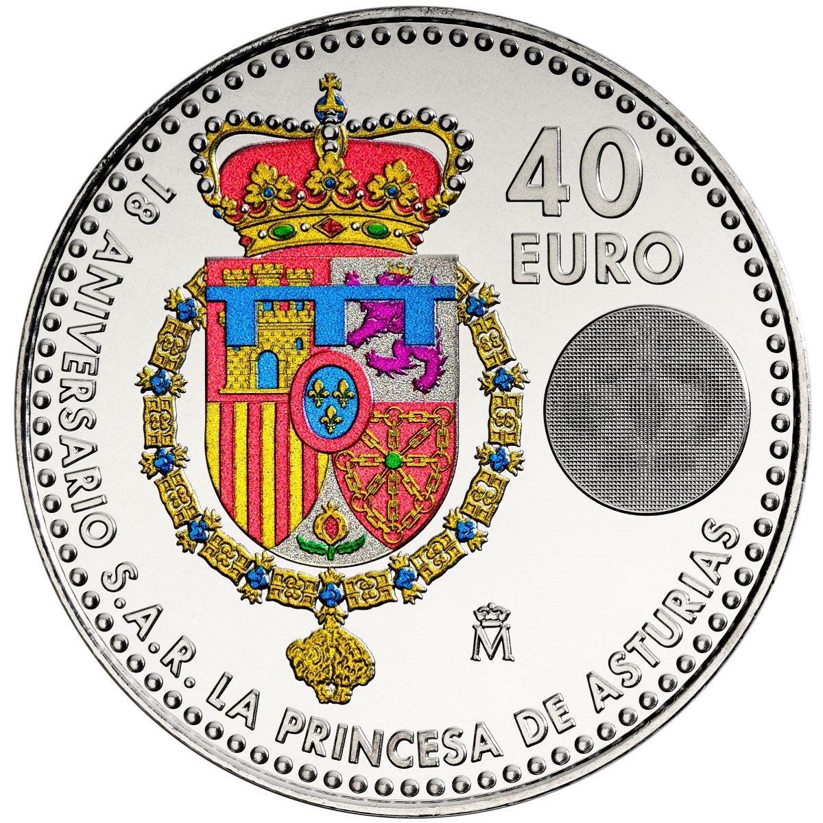 ES 40 Euro 2023 Real Casa de la Moneda logo