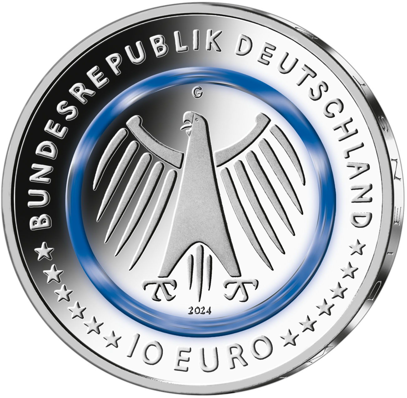 DE 10 Euro 2024 D