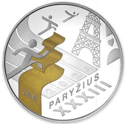 LT 20 Euro 2024 Lithuanian Mint Logo