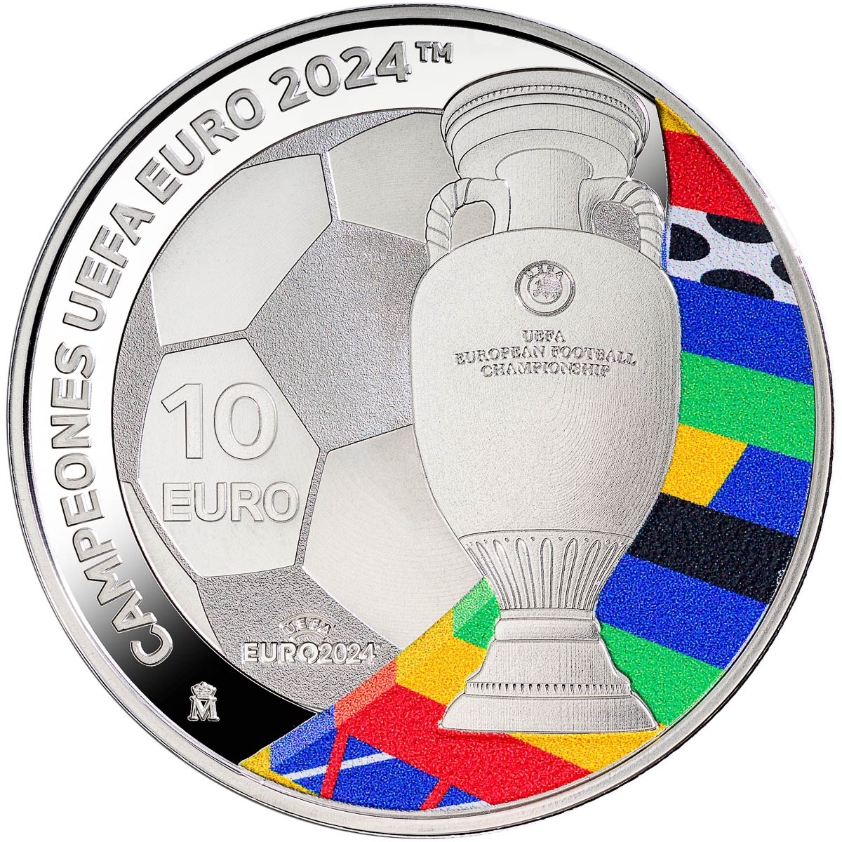 ES 10 Euro 2024 Real Casa de la Moneda logo