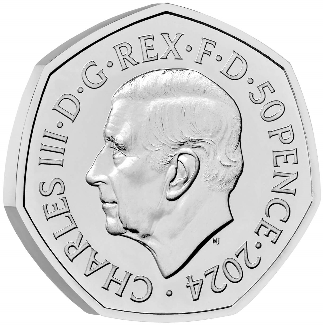 GB 50 Pence 2024