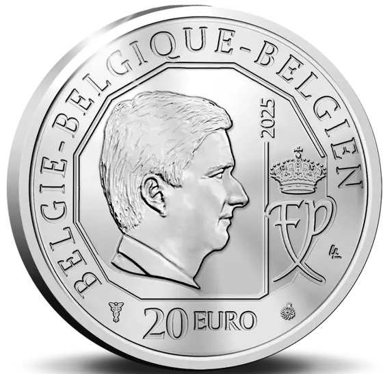 BE 20 Euro 2025